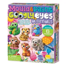 4M - Mould & Paint: Googly Eyes Animals