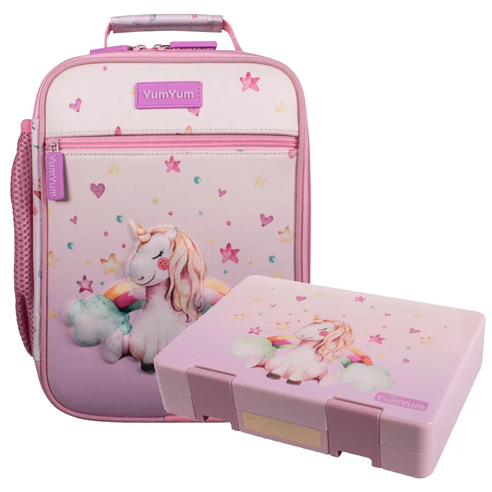 Avanti Yum Yum Bento Bundle - Unicorn Dreaming