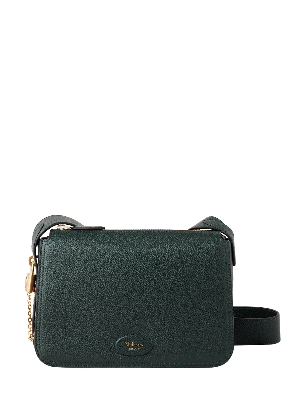 Billie Mulberry Green Small Classic Grain