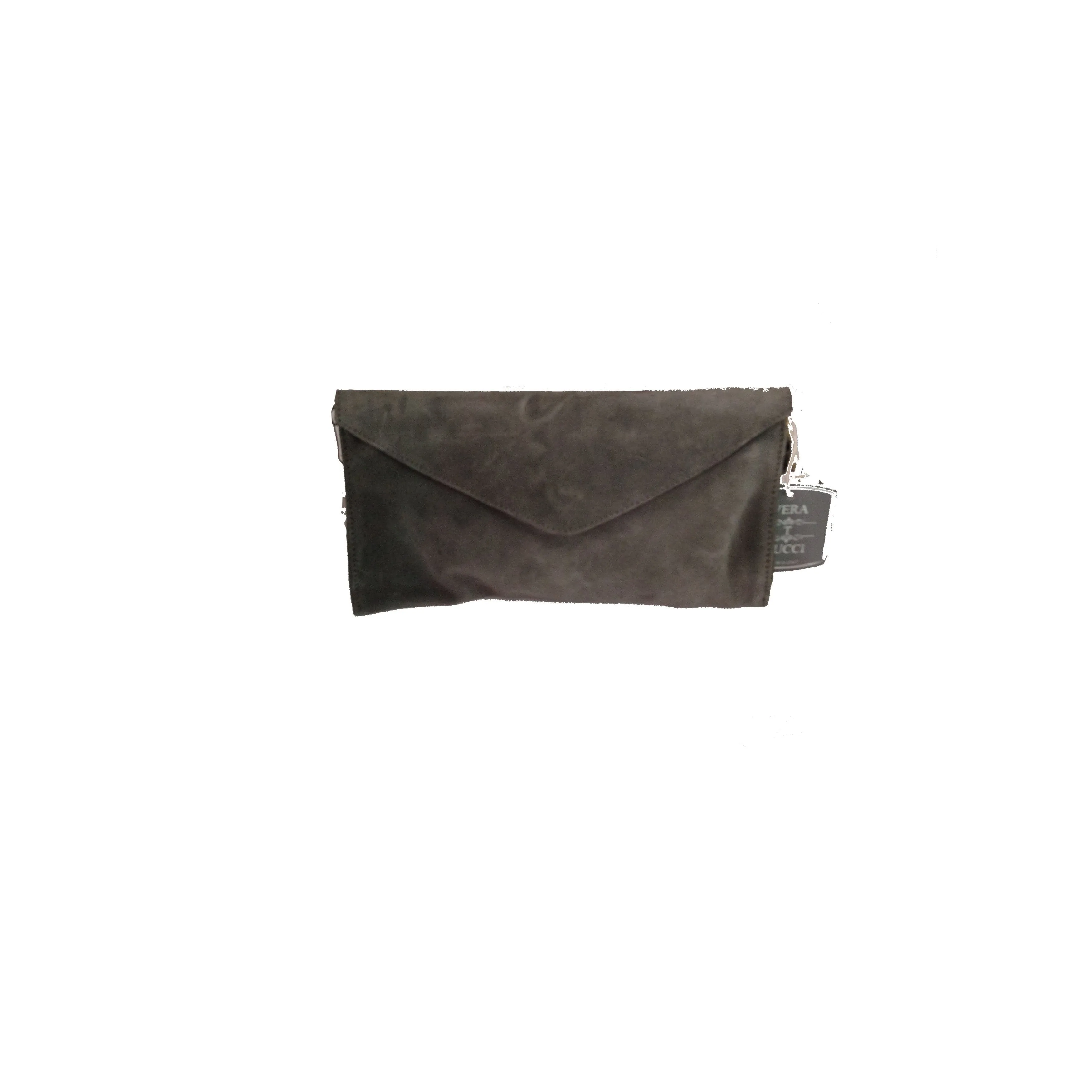 Brennan Suede Envelope Clutch Bag