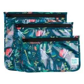 Bumkins Clear Travel Bags - Jungle