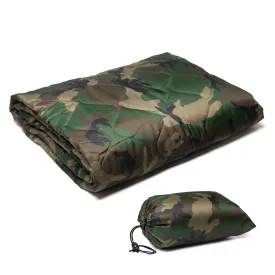 Camouflage Camping Quilt Portable Camp Accessories Picnic Thermal Blanket Ultralight Travel Sleeping Mattress Tourist Mat