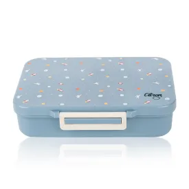 Citron Tritan Lunchbox - Spaceship - Dusty Blue