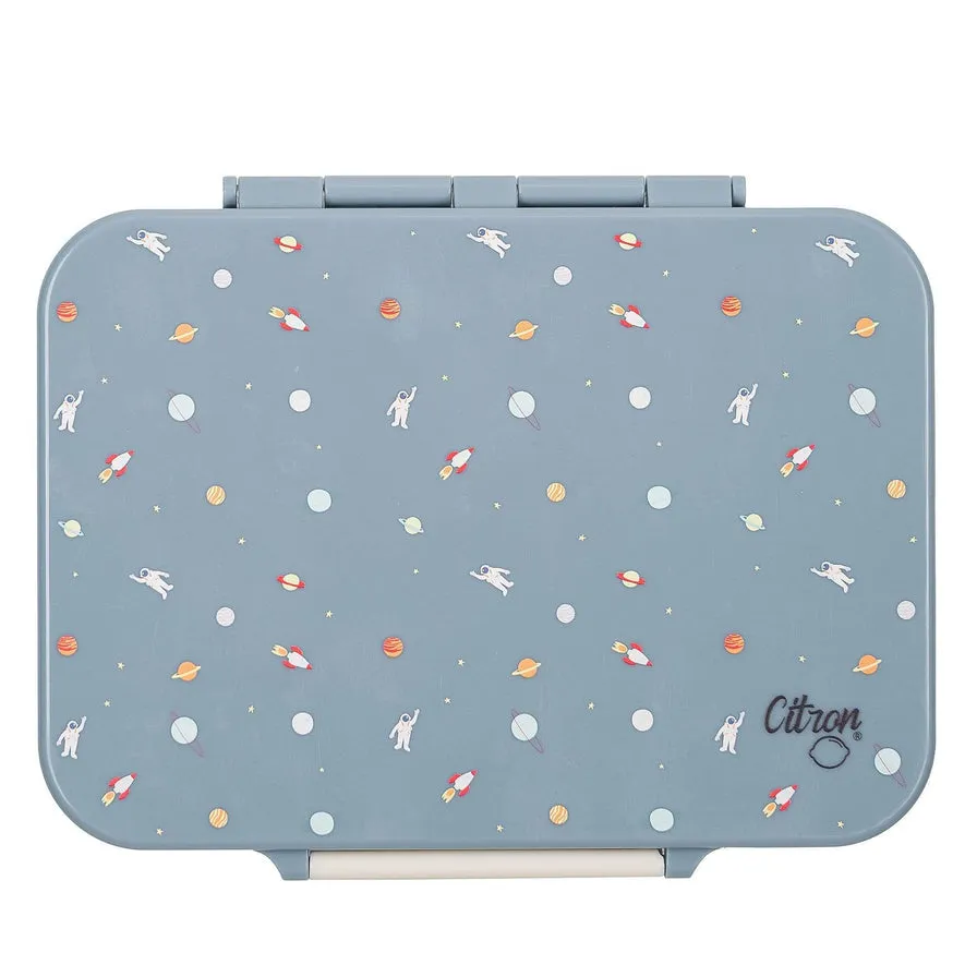 Citron Tritan Lunchbox - Spaceship - Dusty Blue