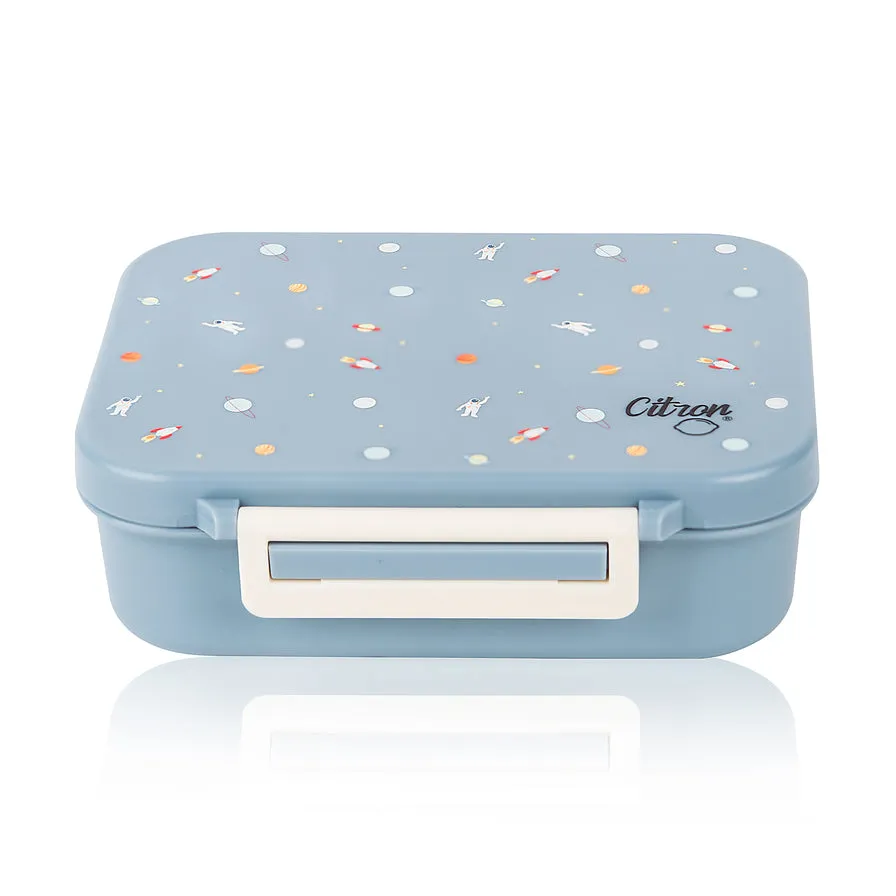 Citron Tritan Lunchbox - Spaceship - Dusty Blue