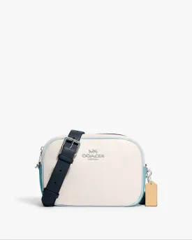 Coach Women's Chalk & Midnight Navy Multi Jamie Camera Bag In Colorblock