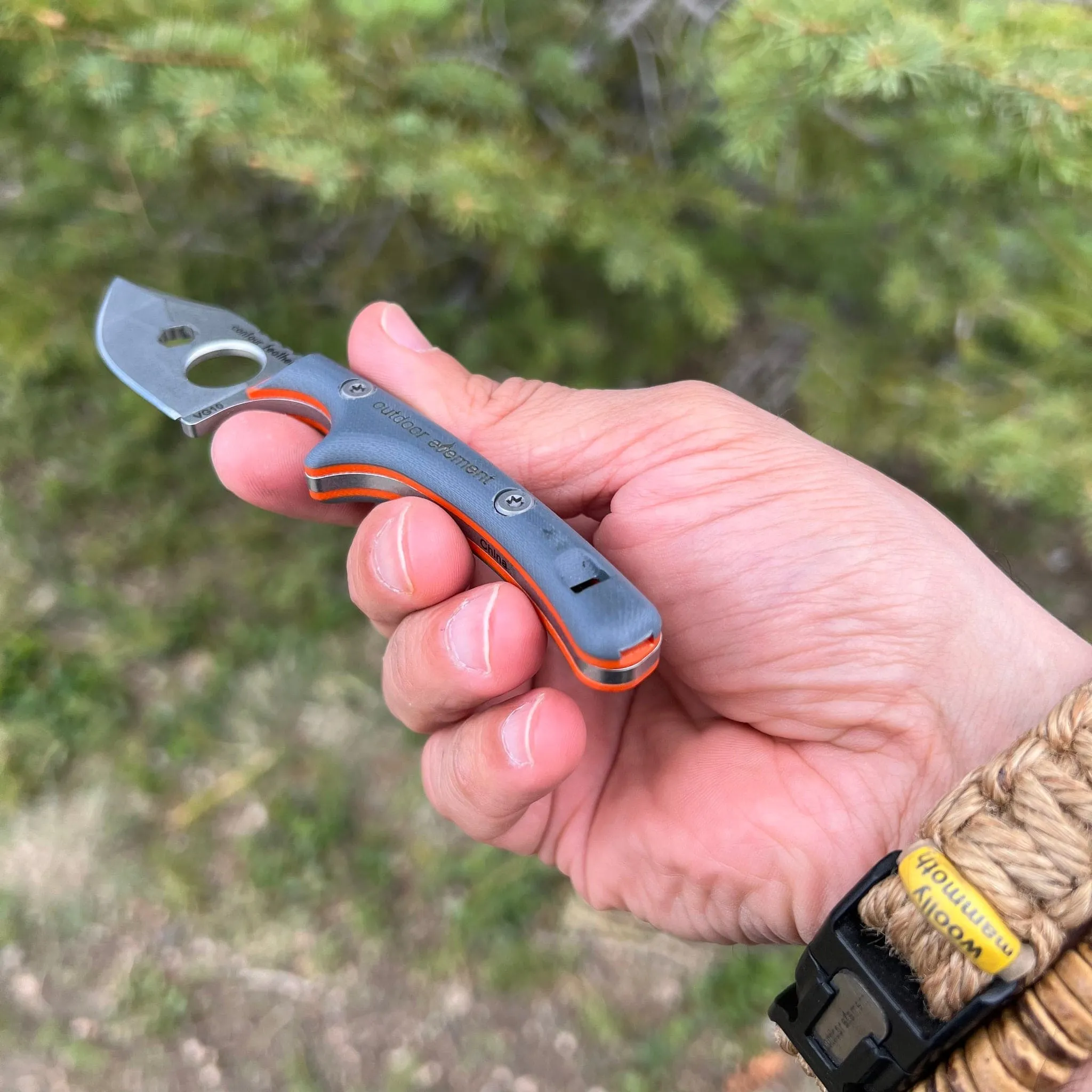 Contour Feather Adventure Survival Knife