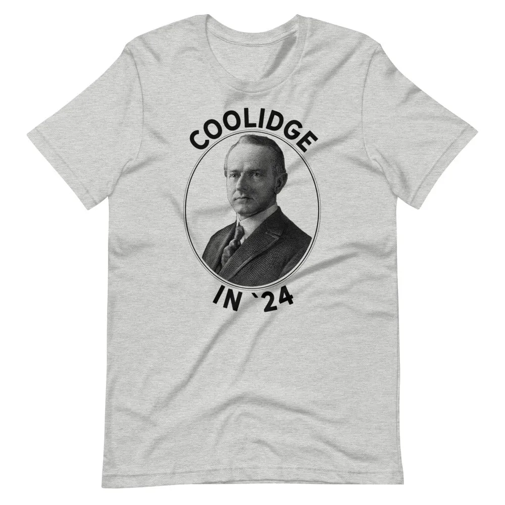 Coolidge in 1924 Retro Campaign T-Shirt