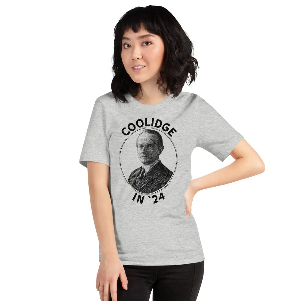 Coolidge in 1924 Retro Campaign T-Shirt