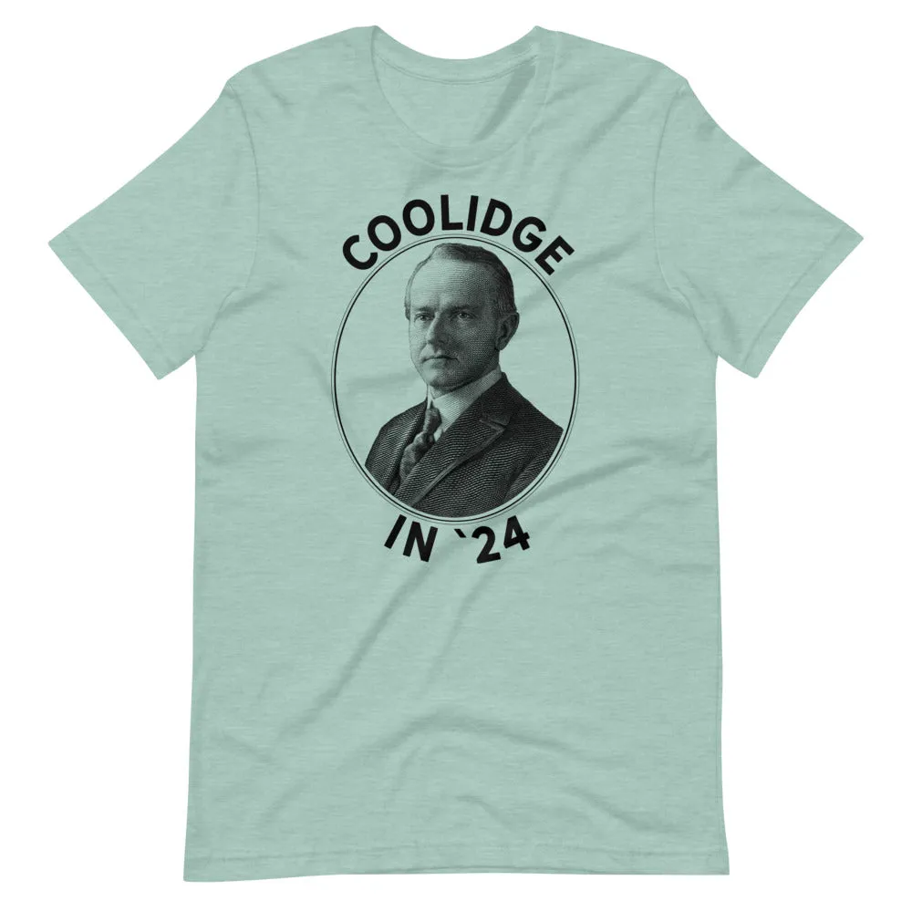 Coolidge in 1924 Retro Campaign T-Shirt