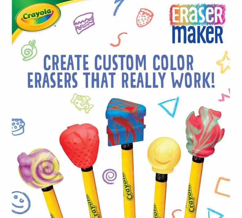 Crayola Diy Series Eraser Maker