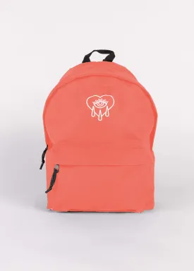 Crying Heart Backpack Coral