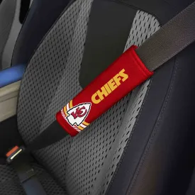 Fanmats Kansas City Chiefs Team Color Rally Seatbelt Pad - 2 Pieces