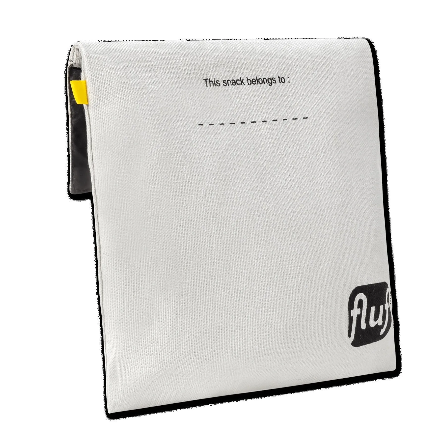 Fluf Flip Snack Bag - Panda Black