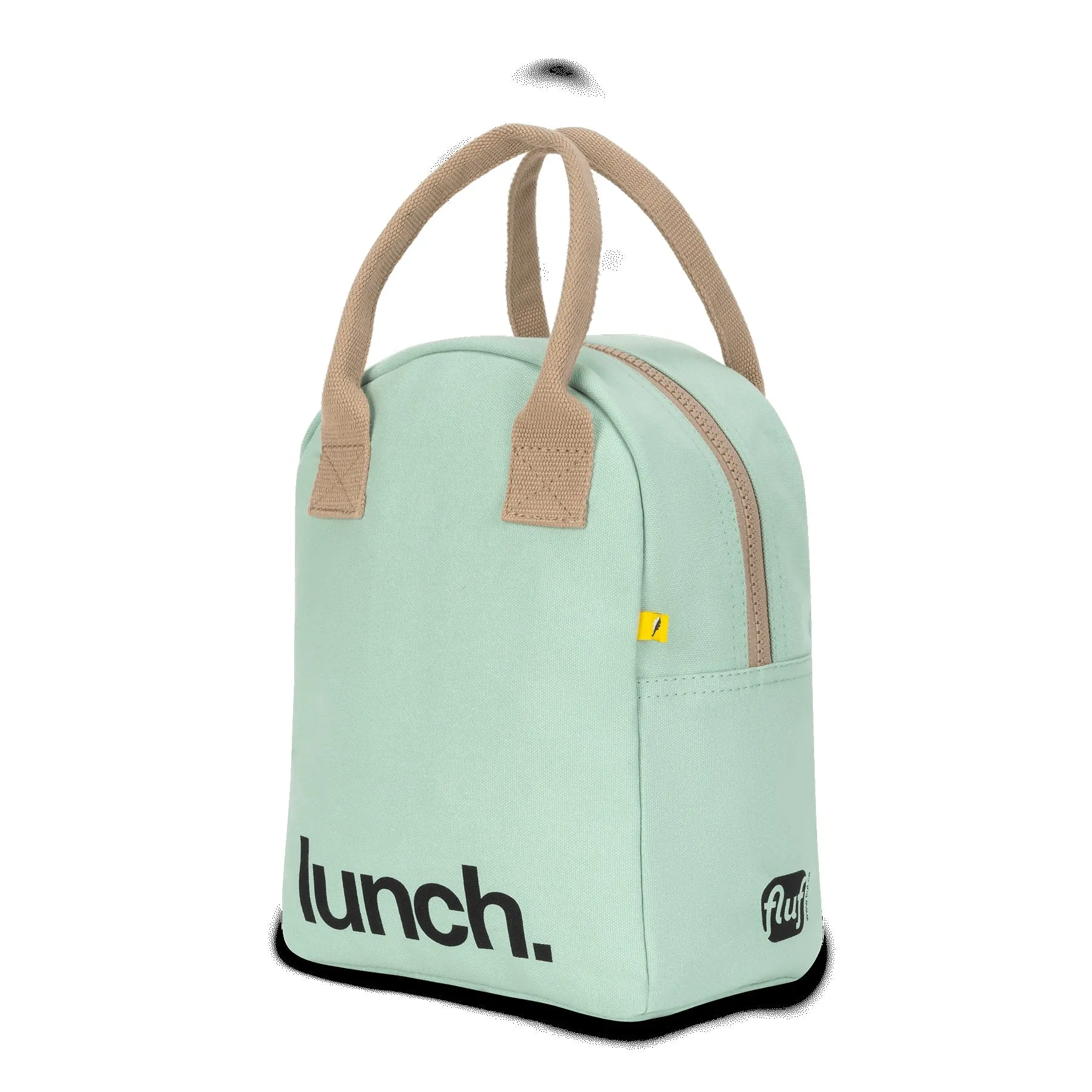 Fluf Zipper Lunch Bag - Mint