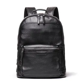 Full Grain Leather Backpacks Laptop Backpack Men Backpack