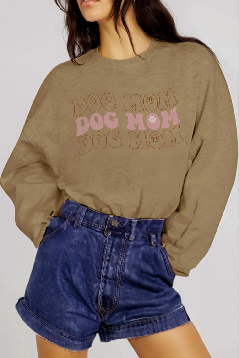 Graphic DOG MOM Sweatshirt