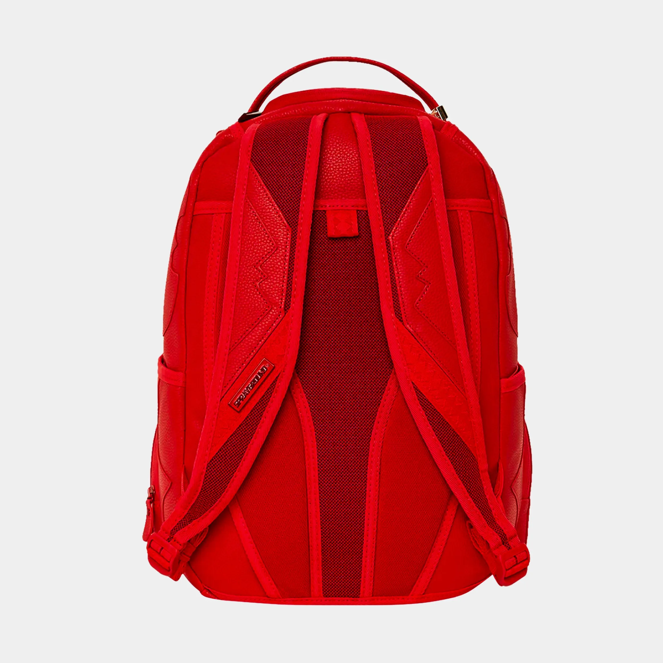 Heavy Metal Shark Red Mens Backpack (Red)