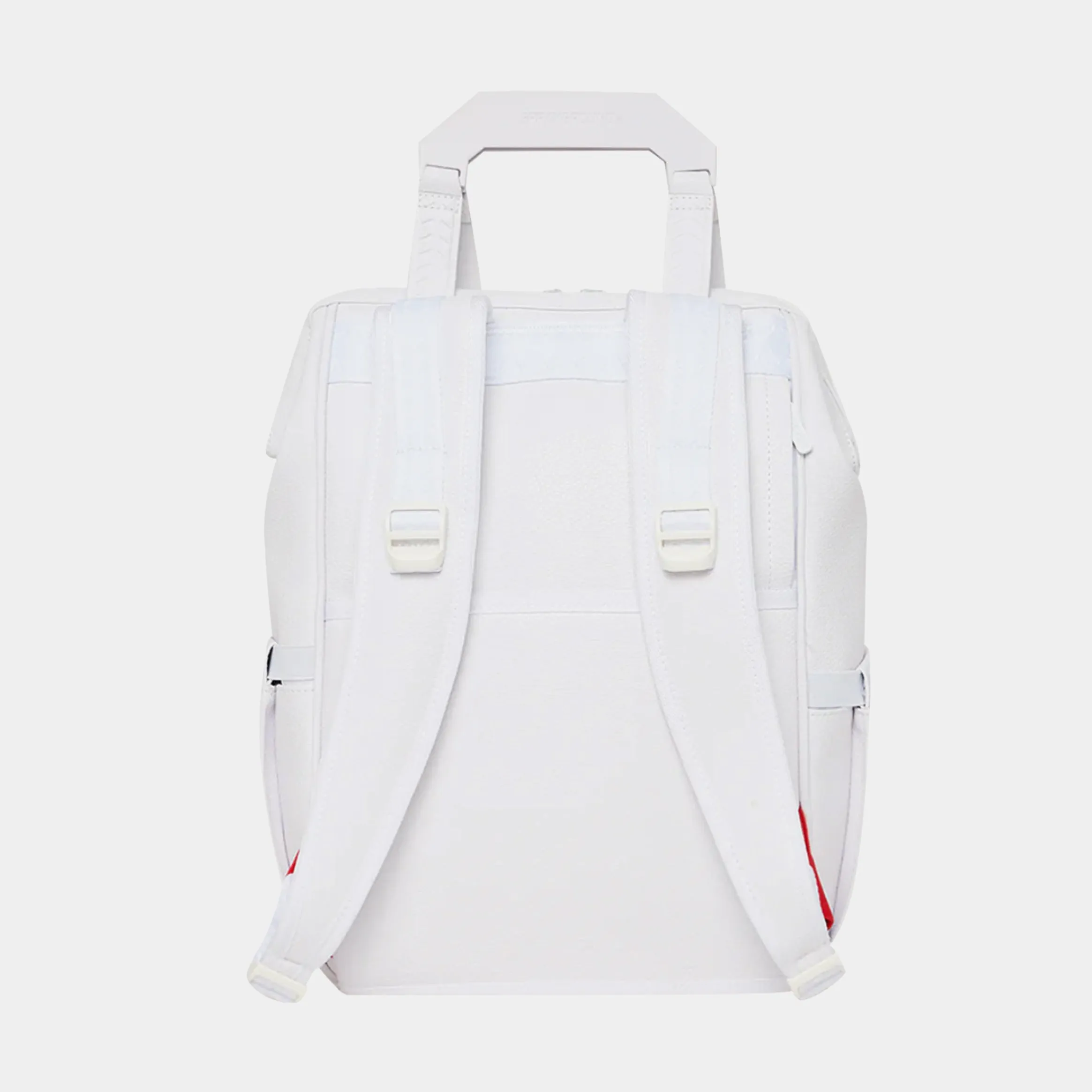 Heavy Metal Shark White Out BIZ Top Opener Mens Backpack (White)