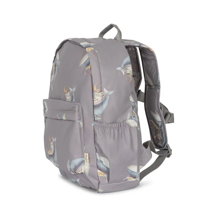 Konges Sløjd Rainy Kids Backpack Junior Whale Boat