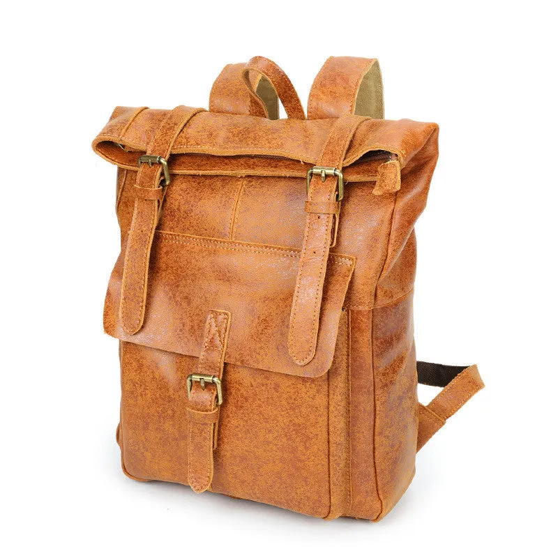 Laptop Backpack Handmade Leather Backpack Men Backpack