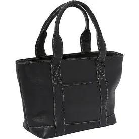 Le Donne Leather Double Strap Small Pocket Bag