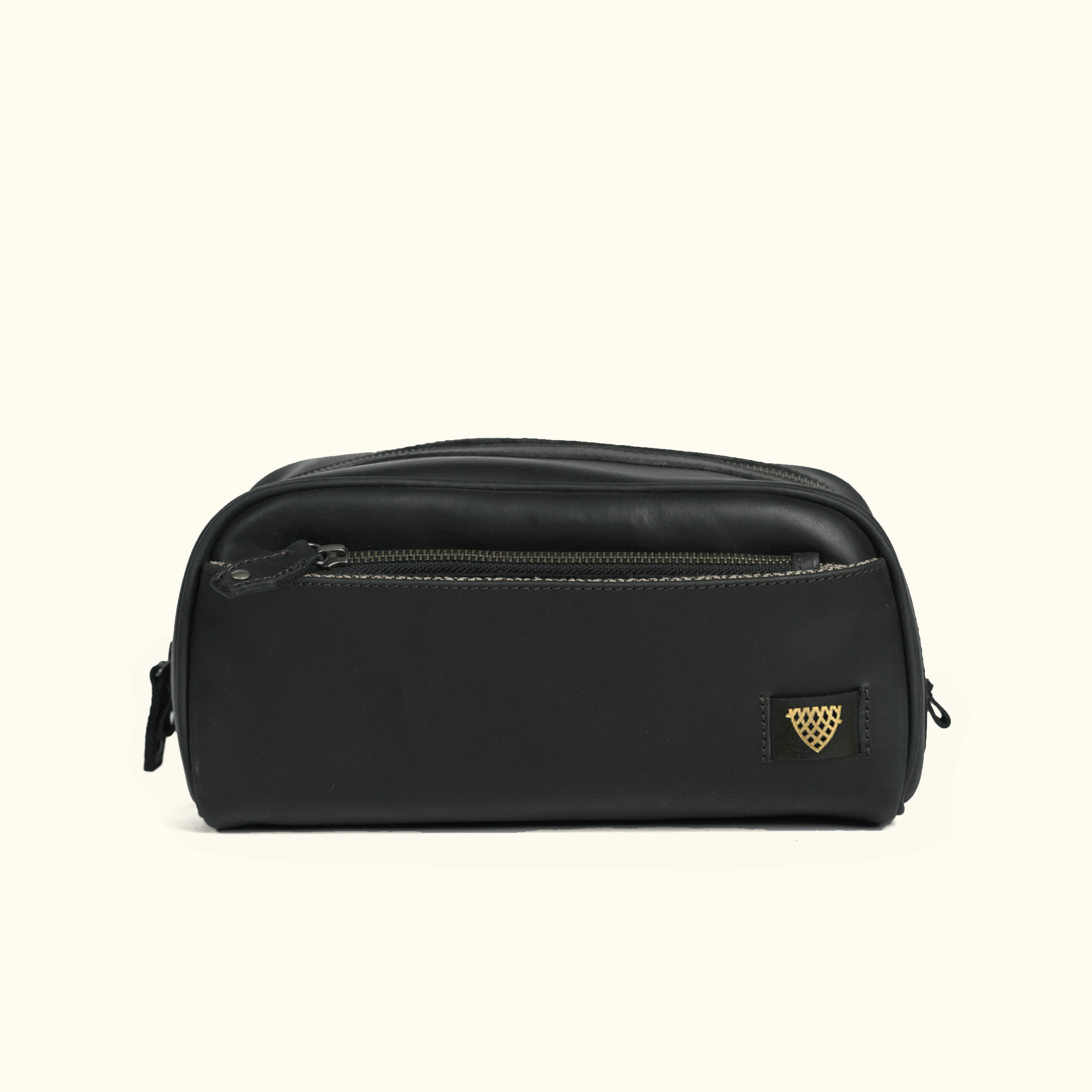 Limited Edition Jefferson Leather Dopp Kit | Black