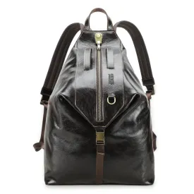 Luxury Exotic Leather Softback Laptop Backpack