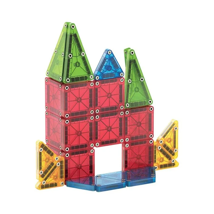 Magna-Tiles - microMAGS Travel Set, 26-Piece Magnetic Construction Set