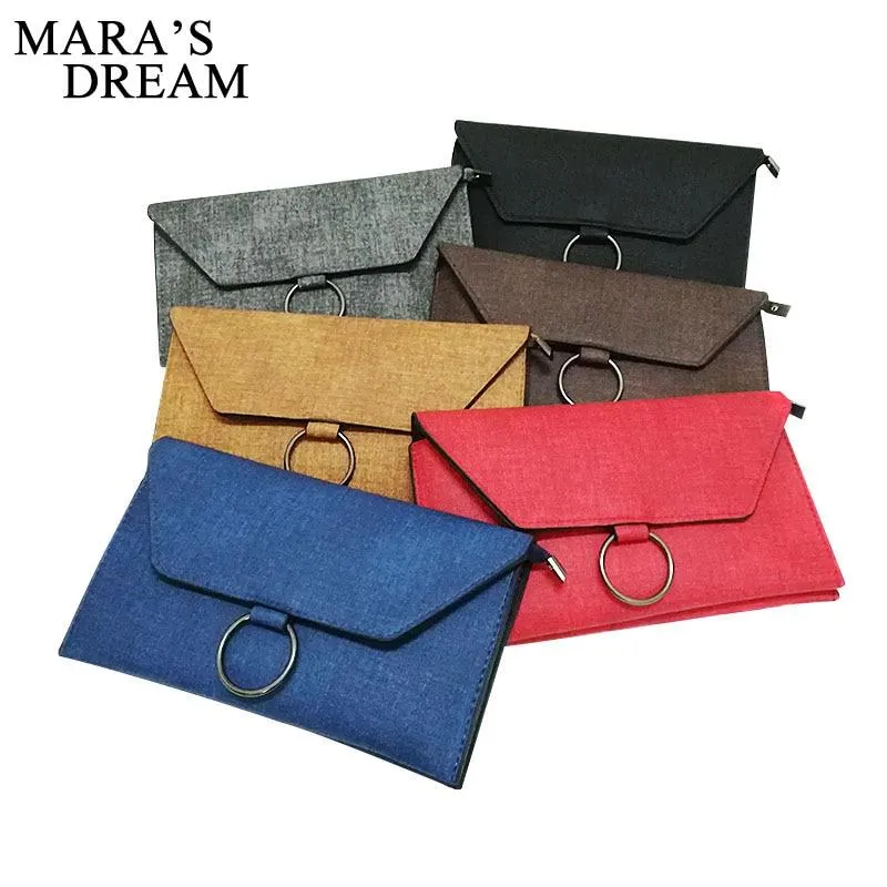 Mara's Dream Envelope Bag Fashion Small Women PU Leather Flap Crossbody Bag Shoulder Bag Messenger Bag Day Clutch Handbag Purses