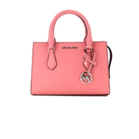 Michael Kors Sheila Small Crossbody Satchel Handbag (Tea Rose)