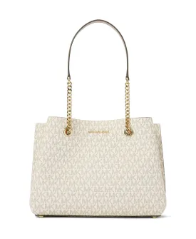 Michael Kors Teagen Signature Long Drop Satchel