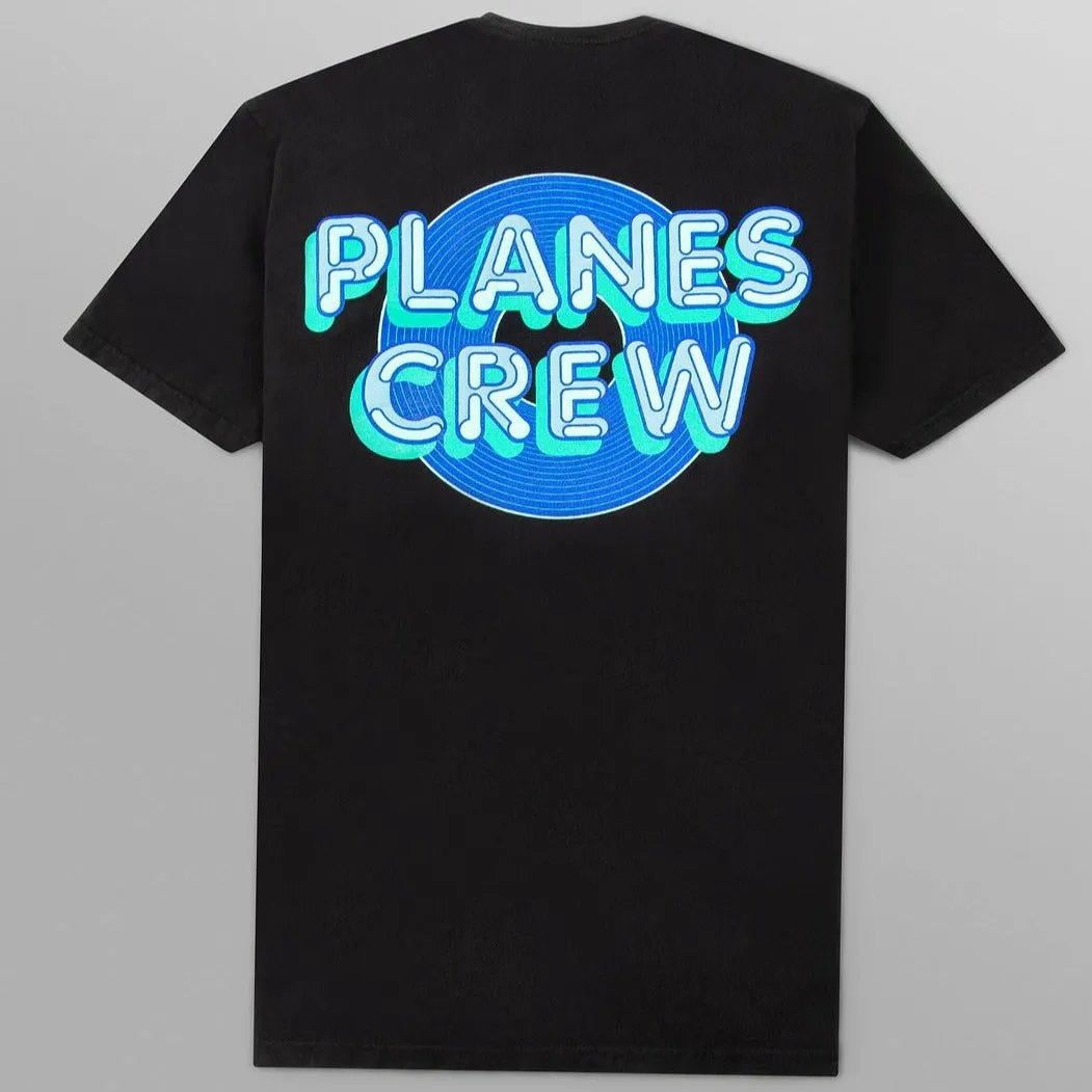 Paper Planes Hit Record Tee - BLACK