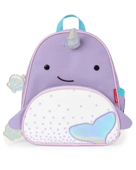 Skip Hop Zoo Little Kid Backpack - Nova Narwhal