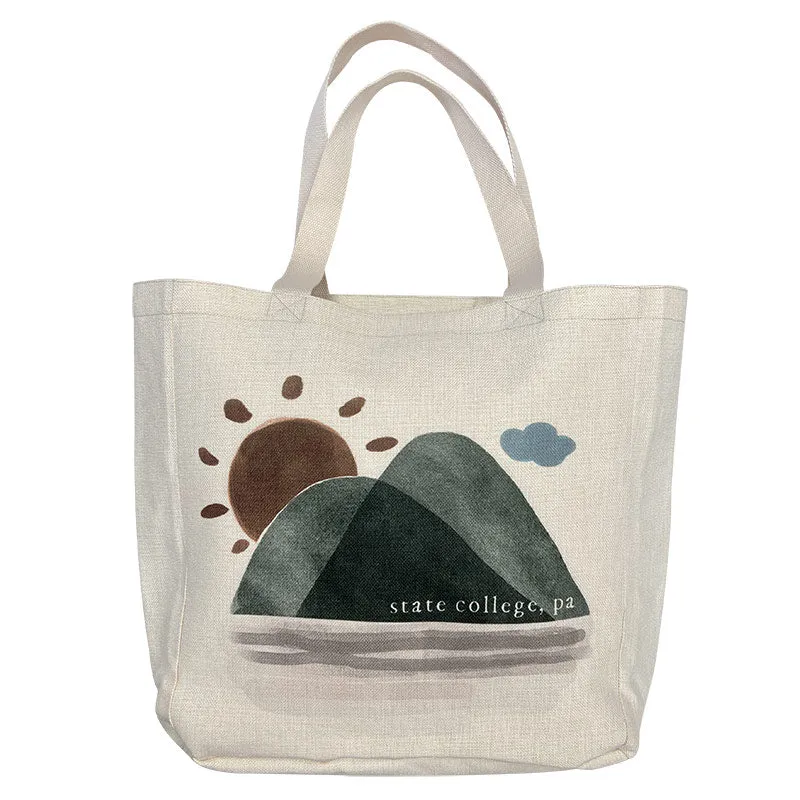 State College Mount Nittany Landscape Tote