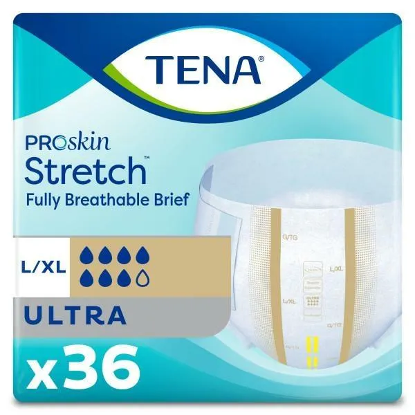 TENA ProSkin Stretch Briefs in Ultra and Super Absorbency