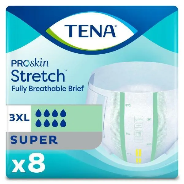 TENA ProSkin Stretch Briefs in Ultra and Super Absorbency