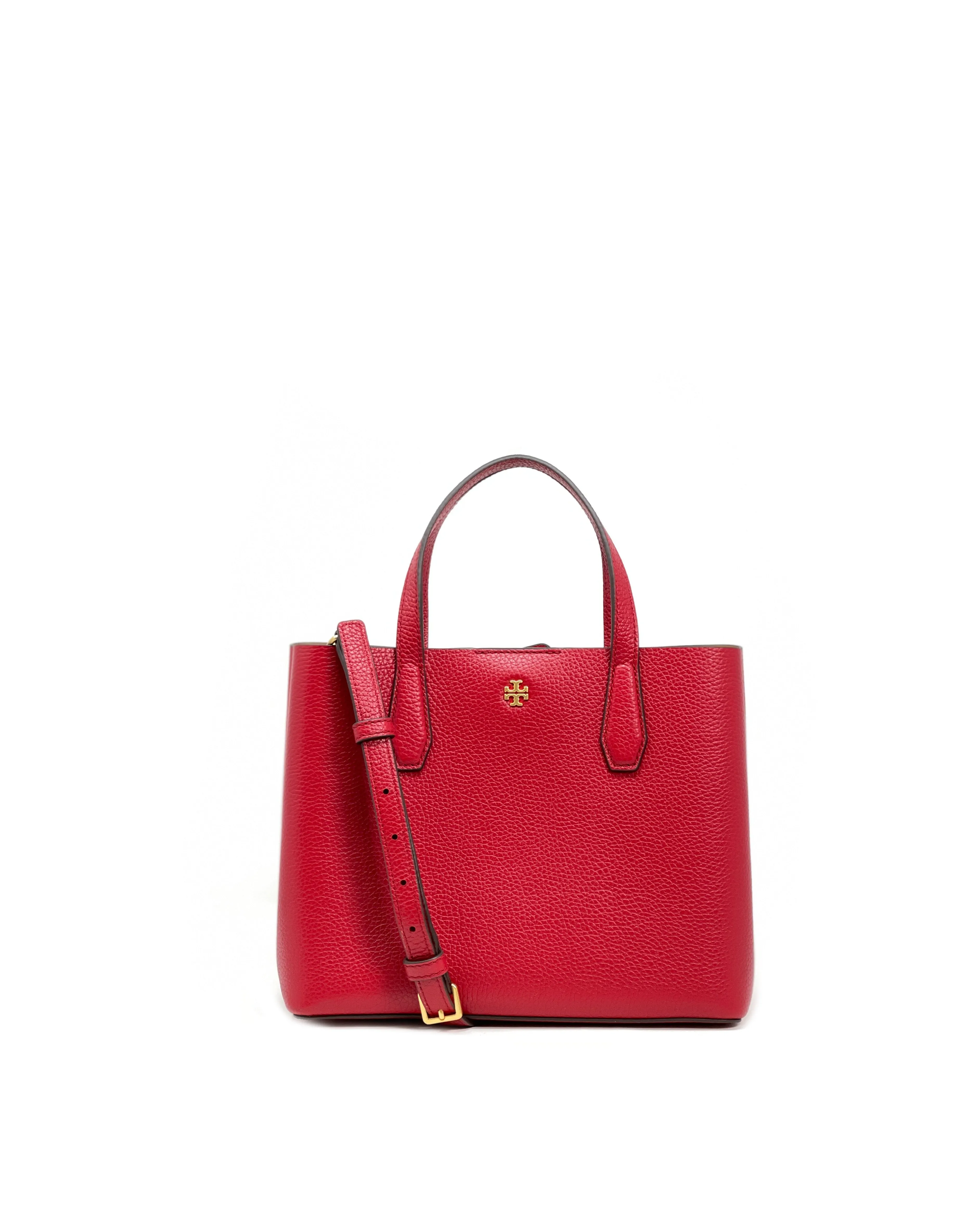 Tory Burch Tory Red / Tiramisu Blake Small Tote