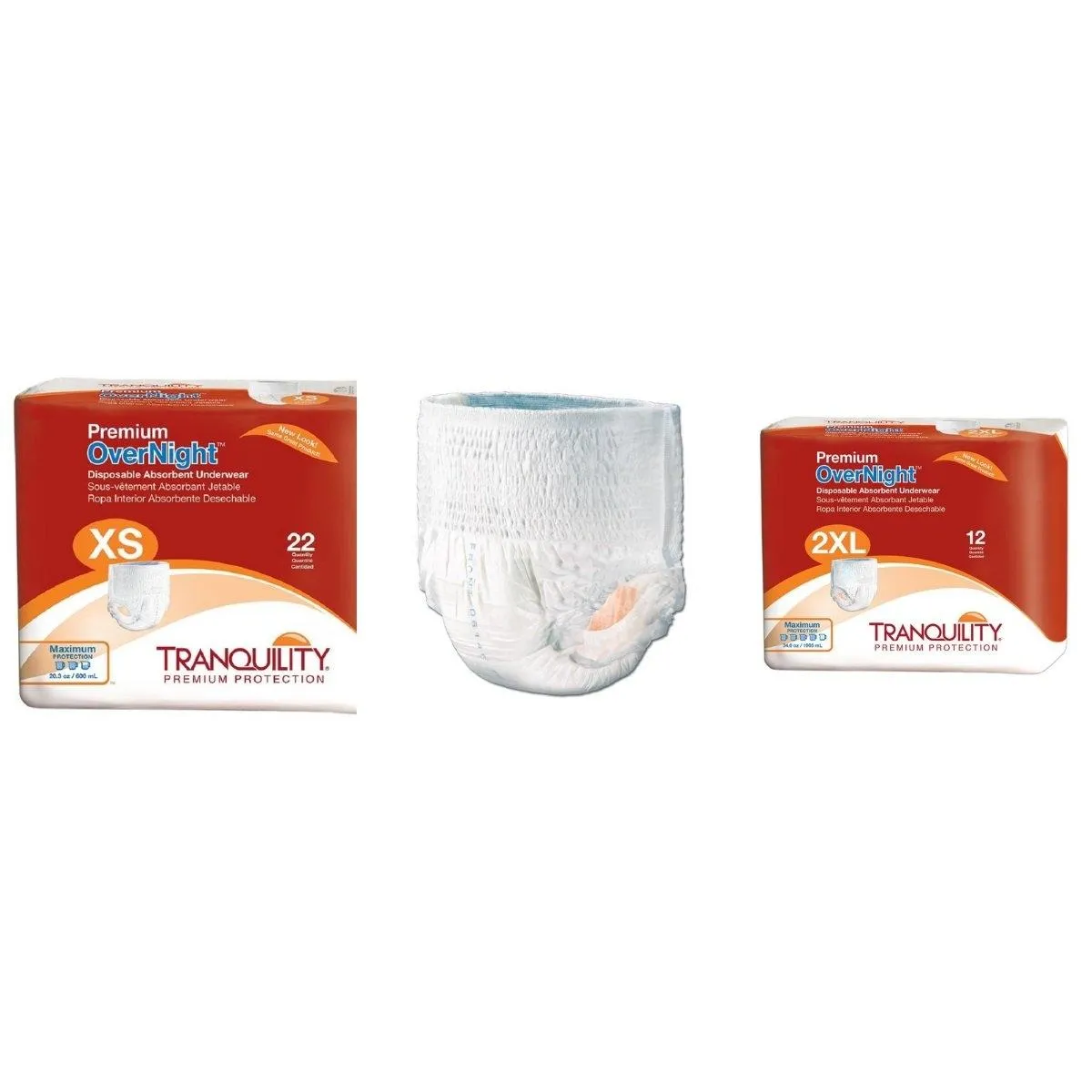 Tranquility Premium OverNight Disposable Absorbent Underwear