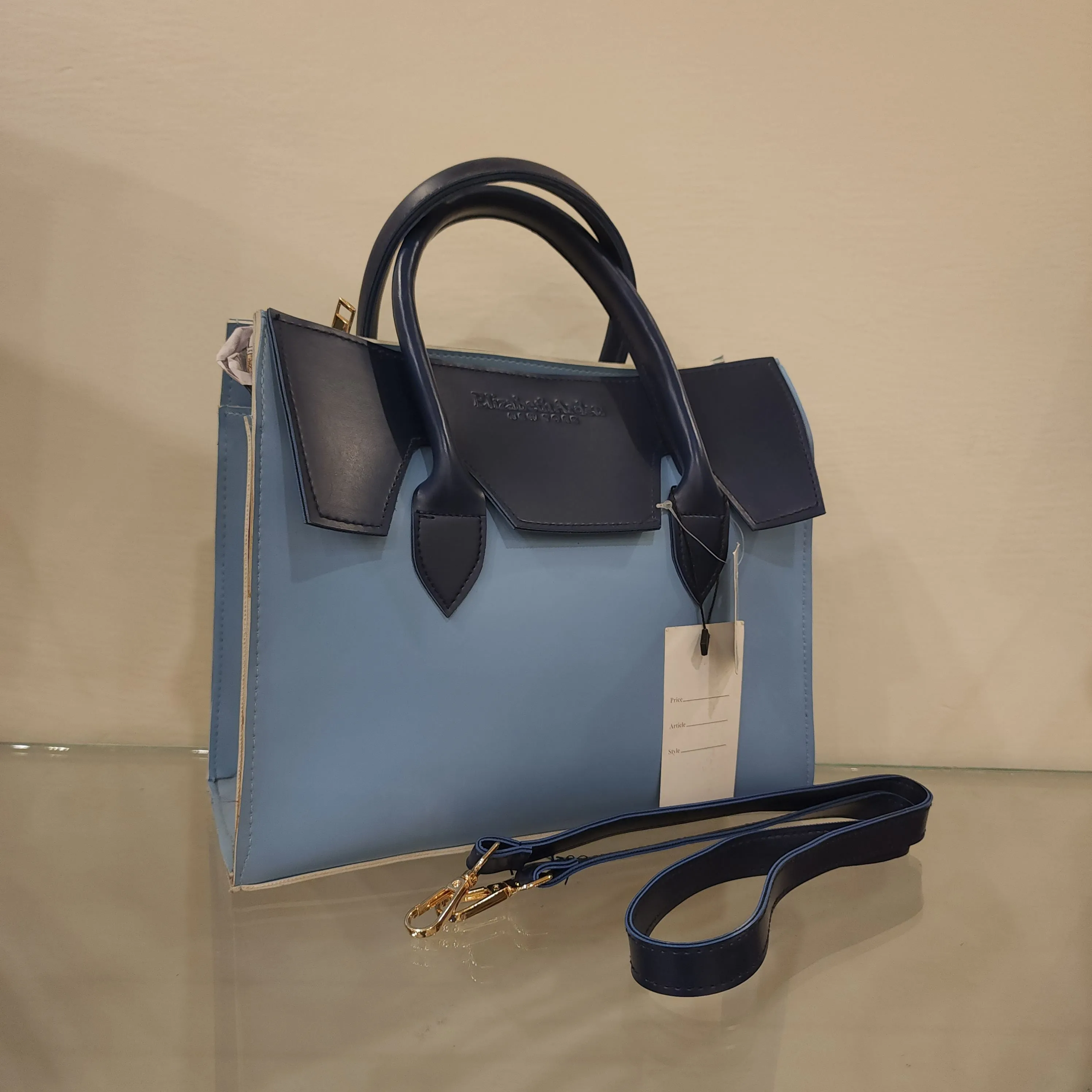 Twin Color Casual Handbags