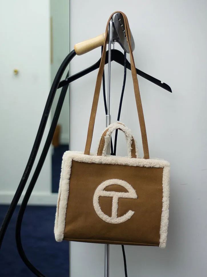 UGG x Telfar Medium Shopper, Chestnut