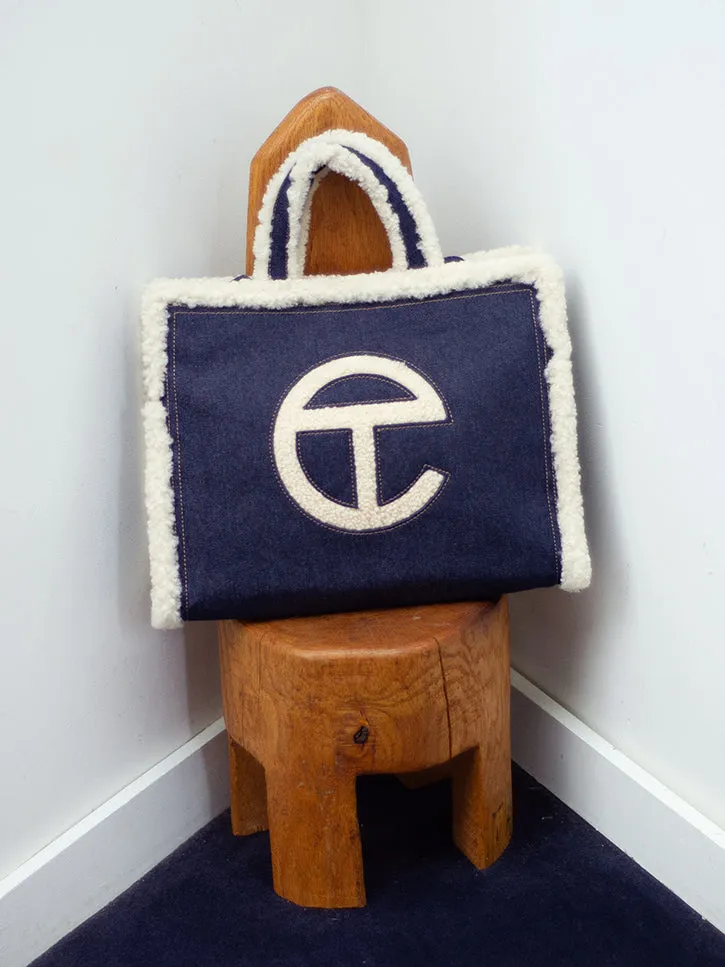 UGG x Telfar Medium Shopper, Denim