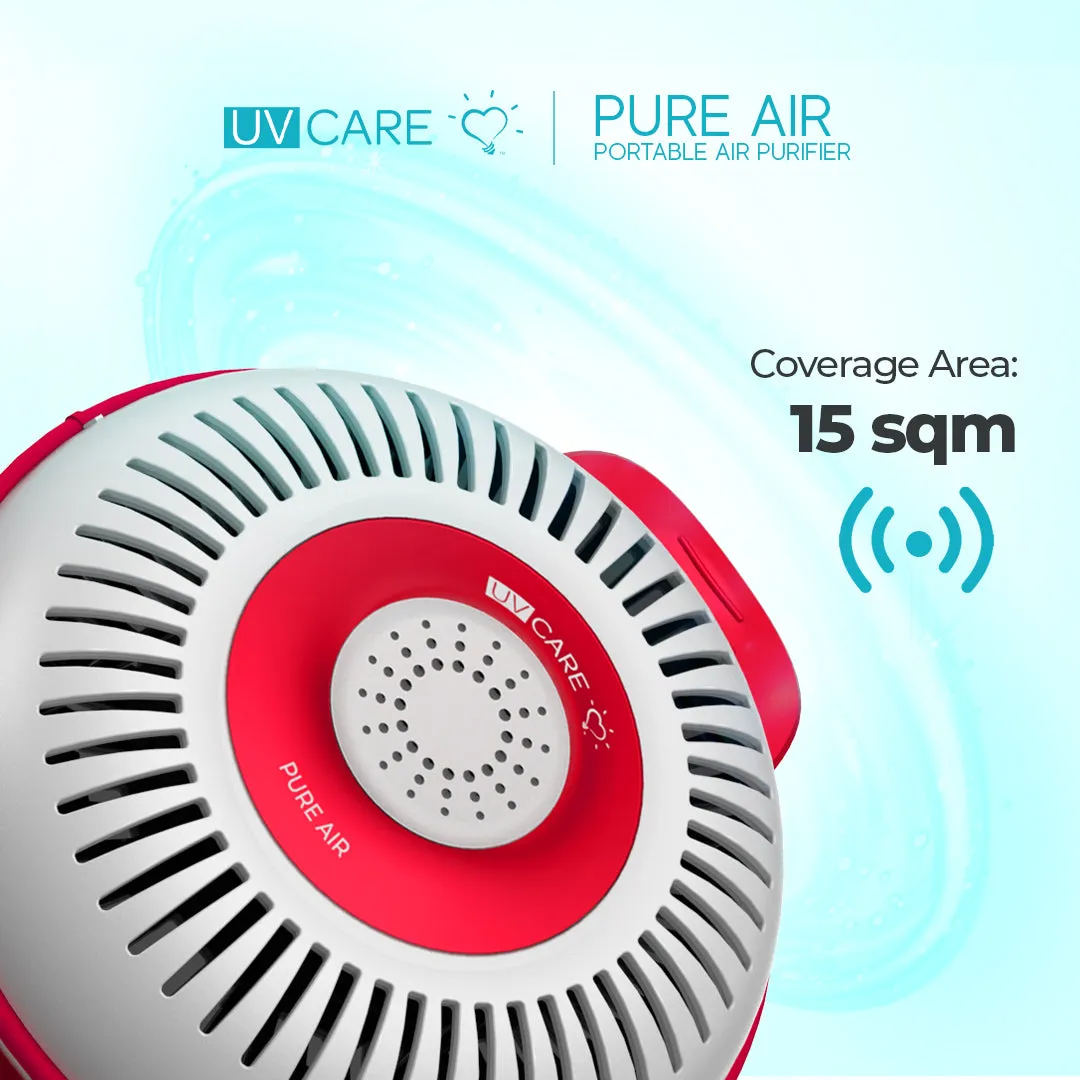 UV Care Pure Air Portable Air Purifier (Viva Magenta)