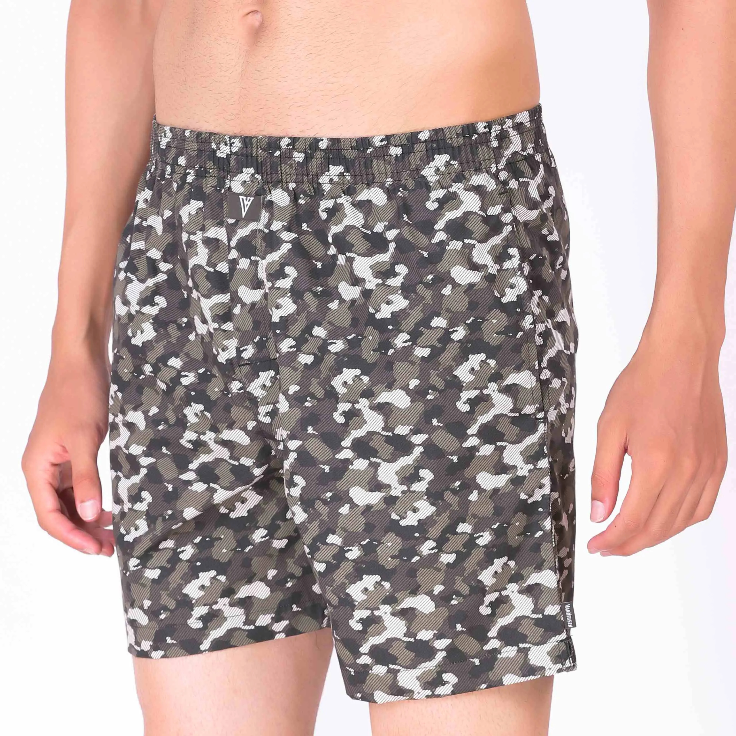 Van Heusen Cotton Printed Boxer Shorts for Men