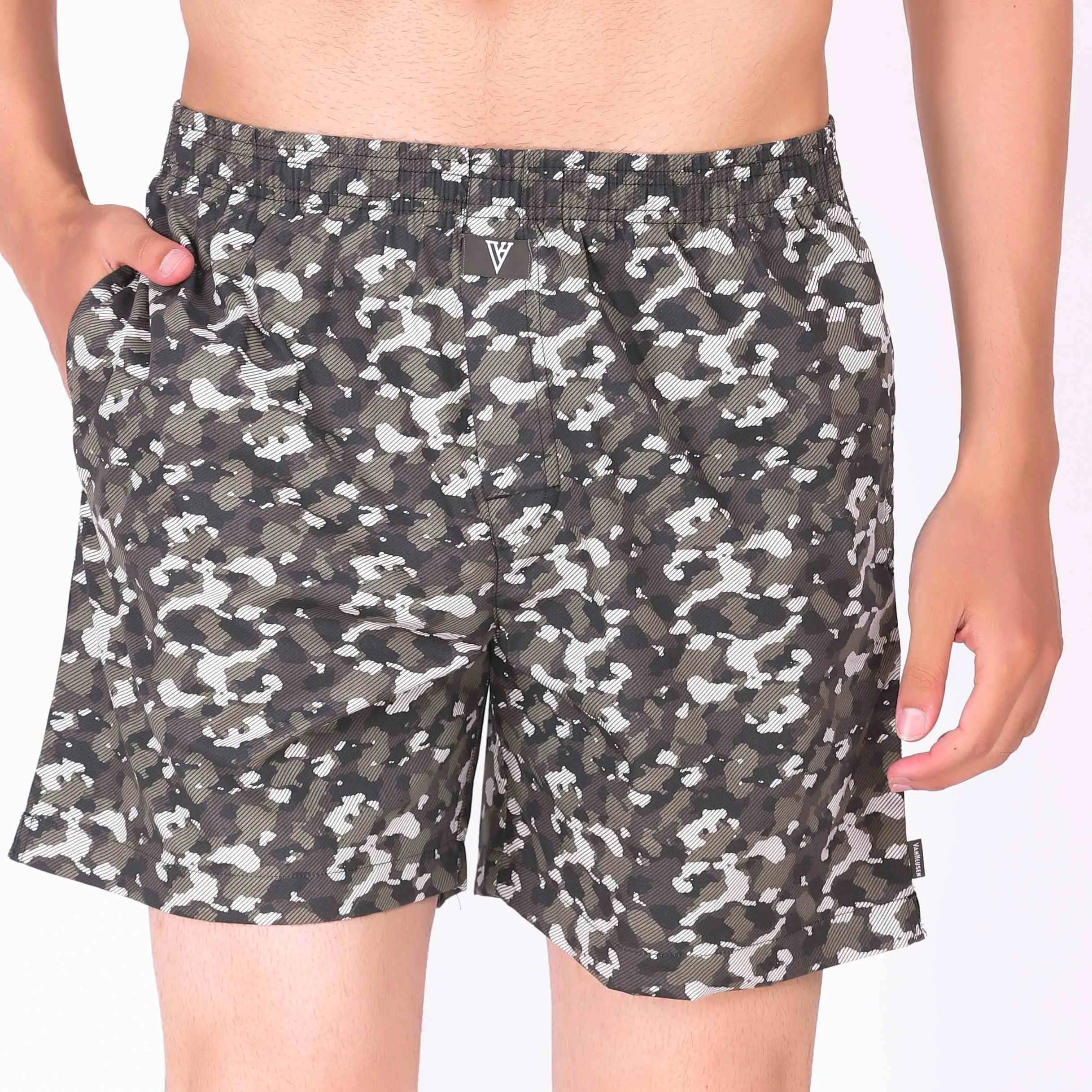 Van Heusen Cotton Printed Boxer Shorts for Men