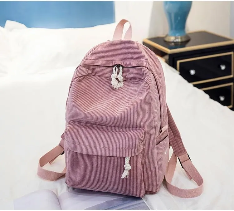 Women's Classic Corduroy Backpack