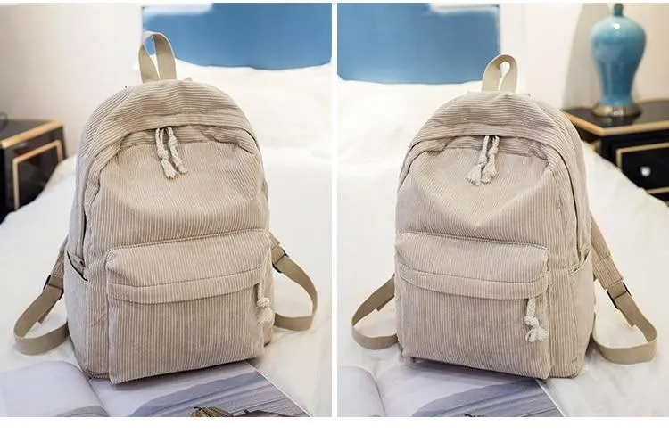 Women's Classic Corduroy Backpack