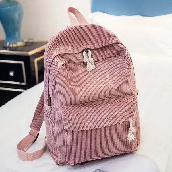 Women's Classic Corduroy Backpack