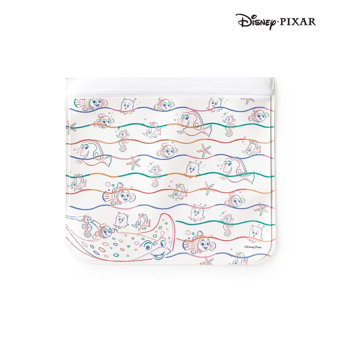 Zippies Disney Pixar Finding Nemo Reusable Layflat Bag 4's